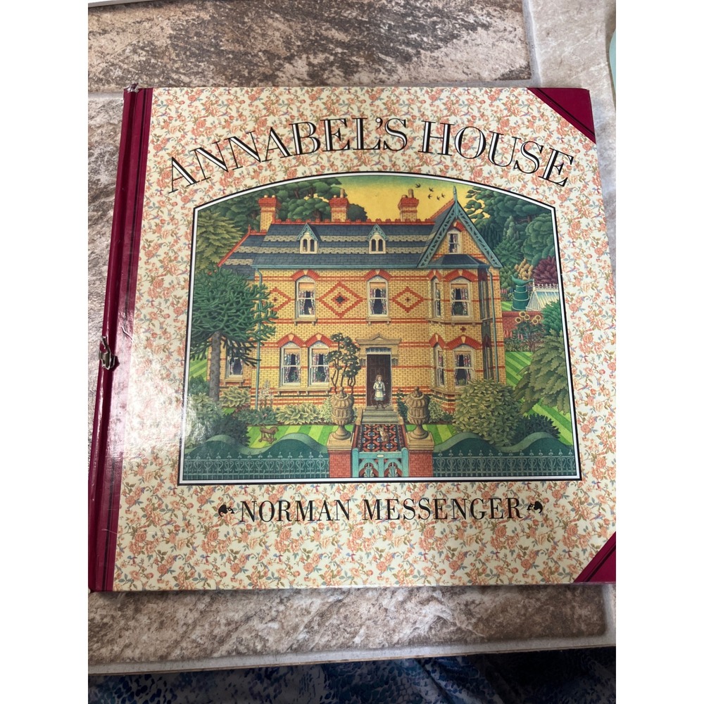 Annabel's House Norman Messenger 1989 First American Edition With Paper Dolls